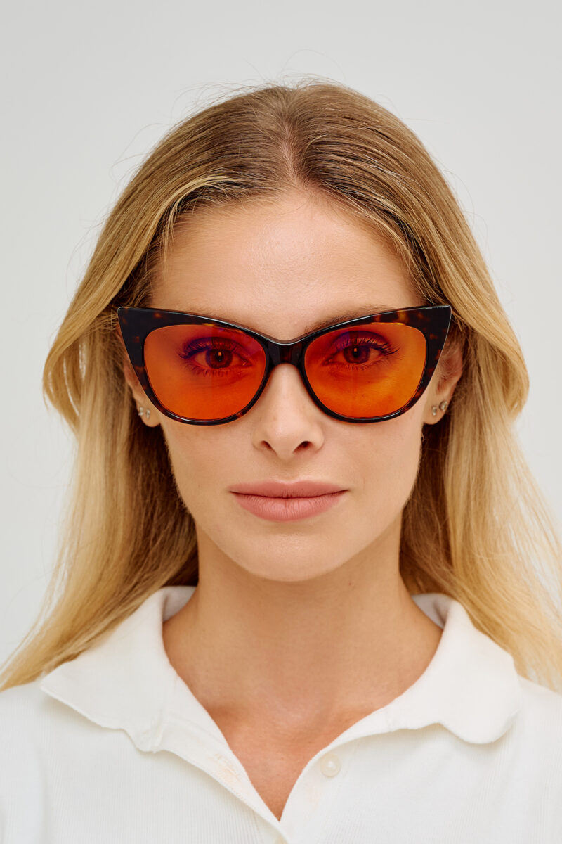 Okulary Blokujące Światło Niebieskie Na Noc - CatEye NightRelax