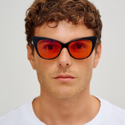 Okulary Blokujące Światło Niebieskie Na Noc - CatEye NightRelax