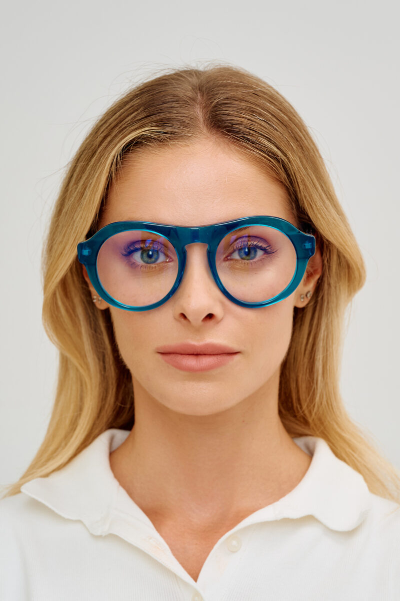 Okulary Blokujące Światło Niebieskie Na Dzień - Hipster DayFocus