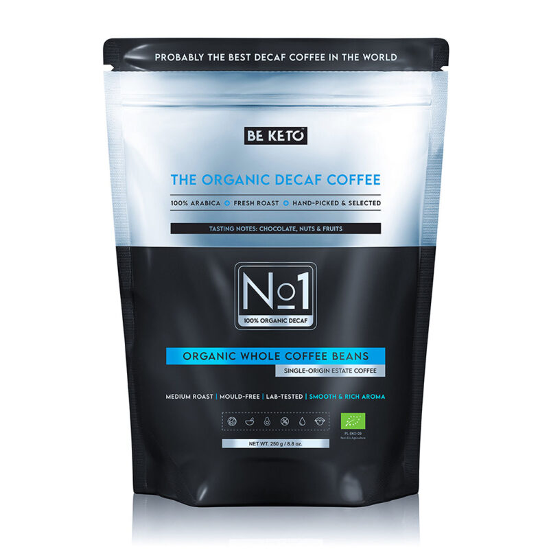 BIO Kawa Ziarnista Bezkofeinowa 250g