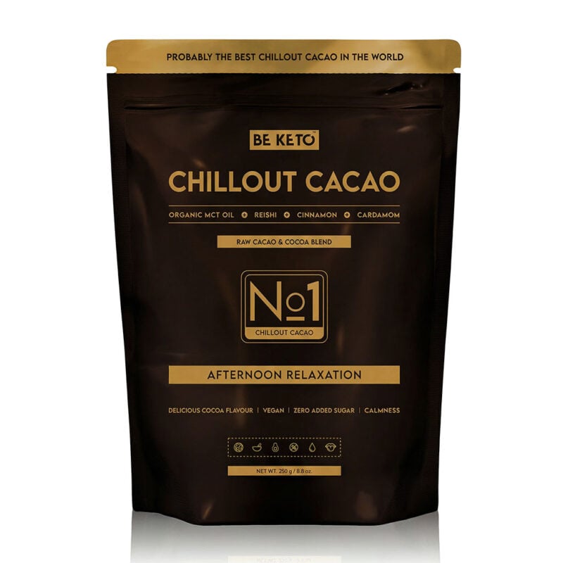 Kakao Ceremonialne – Chillout (Olej MCT & Reishi) – Cynamon & Kardamon 250g
