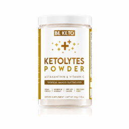 Ketolytes Mango Packshot Elektrolity Ketolytes w Proszku – Tropikalne Mango 200g