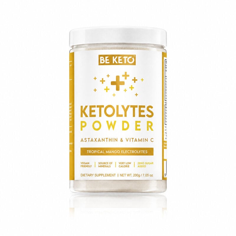 Elektrolity Ketolytes w Proszku – Tropikalne Mango 200g