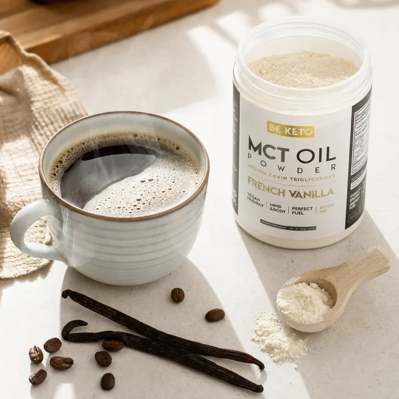 Olej MCT w proszku – Francuska Wanilia 300g