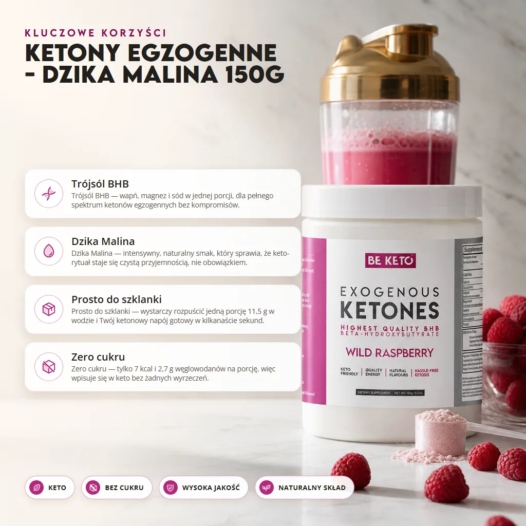 Ketony Egzogenne – Dzika Malina 150g
