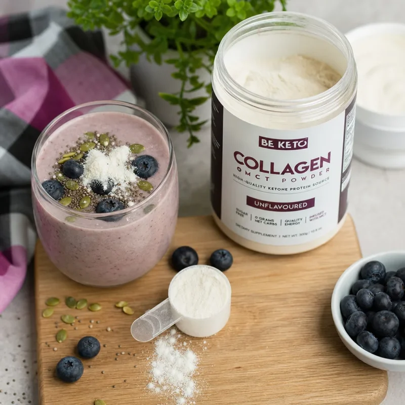 Keto Kolagen z olejem MCT – Bezsmakowy 300g