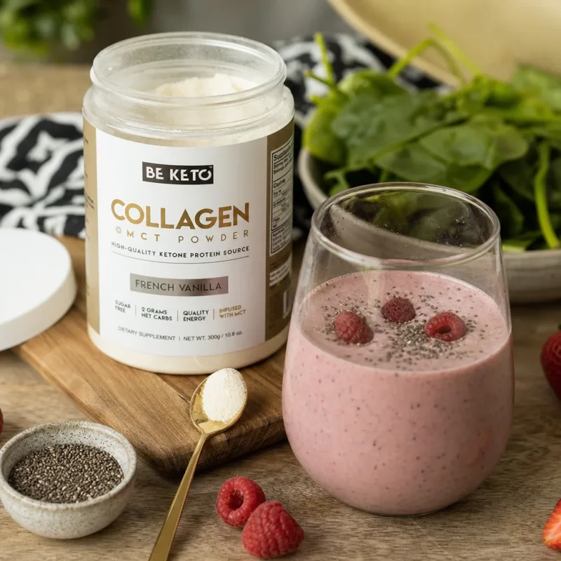 Keto Kolagen z olejem MCT – Francuska Wanilia 300g – Lifestyle 3 Keto Kolagen z olejem MCT – Francuska Wanilia 300g