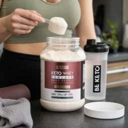 Keto Izolat Białka z MCT – Francuska Wanilia 800g