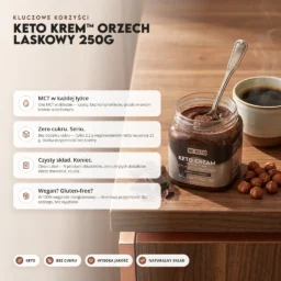 Keto Krem™ Orzech Laskowy 250g
