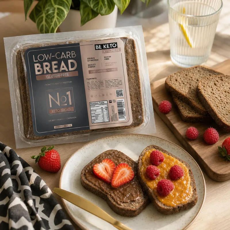 Keto Chleb Bezglutenowy 190g – Lifestyle 2 Keto Chleb Bezglutenowy 190g