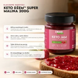 Keto Dżem™ Super Malina 200g