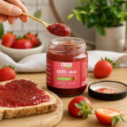Keto Dżem™ Bardzo Truskawkowy 200g