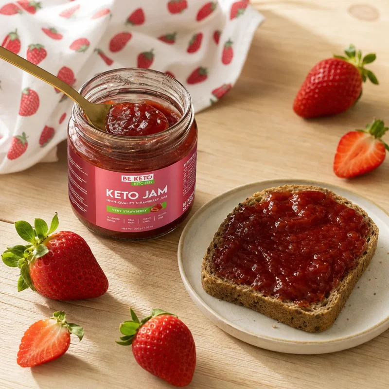 Keto Dżem™ Bardzo Truskawkowy 200g