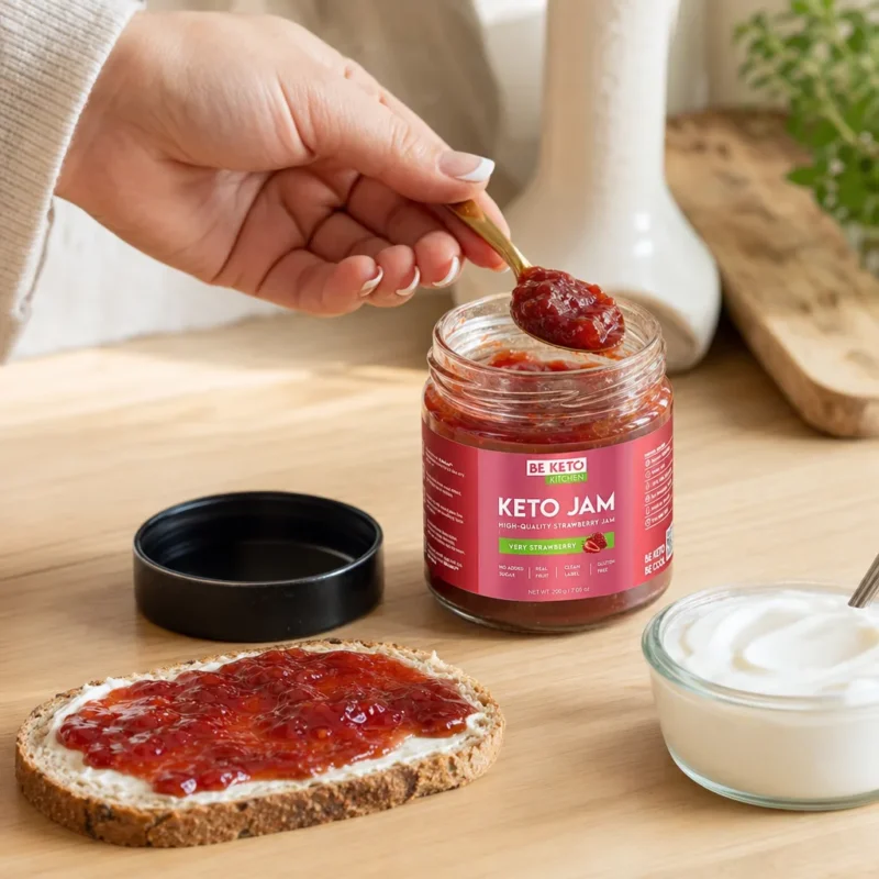 Keto Dżem™ Bardzo Truskawkowy 200g