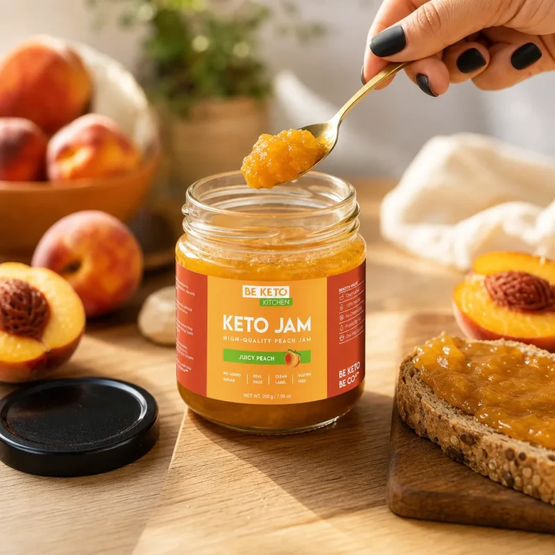 Keto Dżem™ Soczysta Brzoskwinia 200g