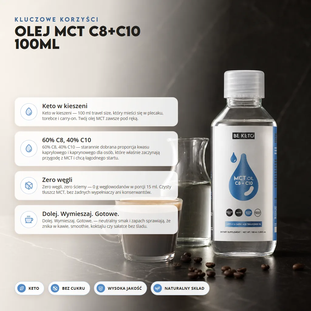 Olej MCT C8+C10 100ml