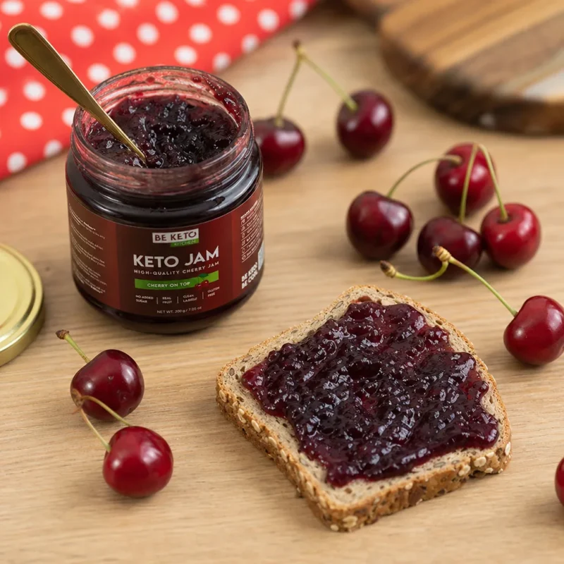 Keto Dżem™ Topowy Wiśniowy 200g