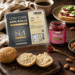 Keto Bułeczki Bezglutenowe 4x25g