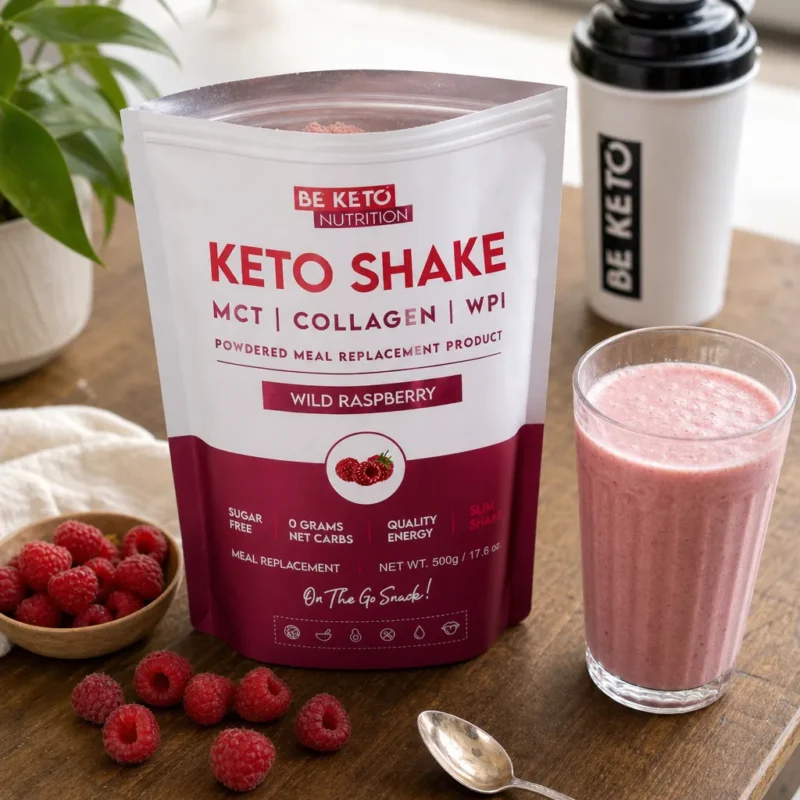 Diet Keto Shake – Dzika Malina 500g