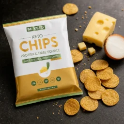 Keto Chipsy – Ser Szwajcarski & Francuska Cebulka 30g
