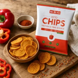 Keto Chipsy – Świeża Czerwona Papryka 30g – Lifestyle 2 Keto Chipsy – Świeża Czerwona Papryka 30g