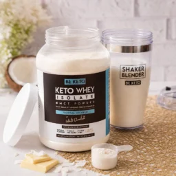 Keto Izolat Białka z MCT – Kokos & Biała Czekolada 800g