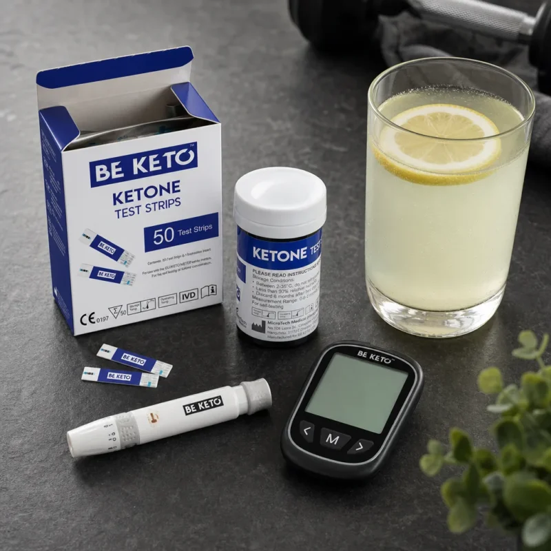 GluKeto Meter – Testy Paskowe Ketony 50szt.