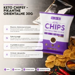 Keto Chipsy – Pikantne Orientalne 30g
