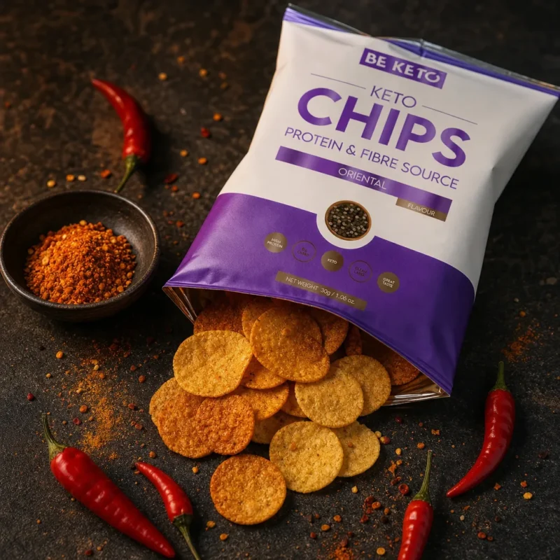 Keto Chipsy – Pikantne Orientalne 30g