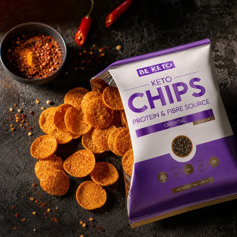 Keto Chipsy – Pikantne Orientalne 30g