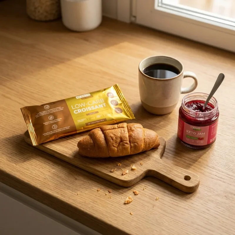 Niskowęglowodanowy Croissant 50g