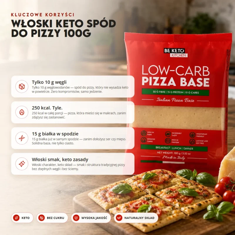 Włoski Keto Spód do Pizzy 100g
