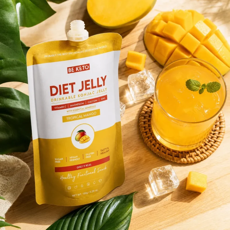 Galaretka Dietetyczna Konjac & Minerały – Tropikalne Mango 150g – Lifestyle 2 Galaretka Dietetyczna Konjac & Minerały – Tropikalne Mango 150g