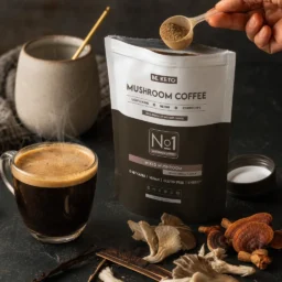 Kawa Rozpuszczalna – Mushroom (Lion’s Mane & Cordyceps & Reishi) – Francuska Wanilia 250g – Lifestyle 1 Kawa Rozpuszczalna – Mushroom (Lion’s Mane & Cordyceps & Reishi) – Francuska Wanilia 250g