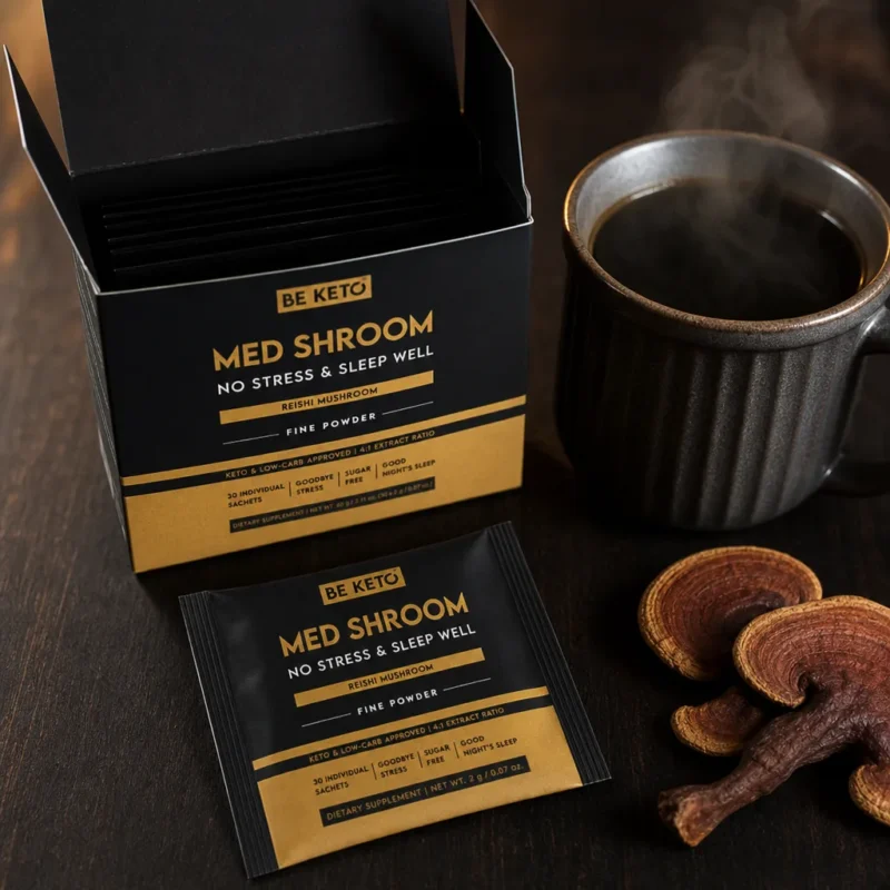 Med Shroom – Grzybki Reishi – 30 saszetek