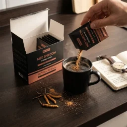 Med Shroom – Grzybki Cordyceps – 30 saszetek