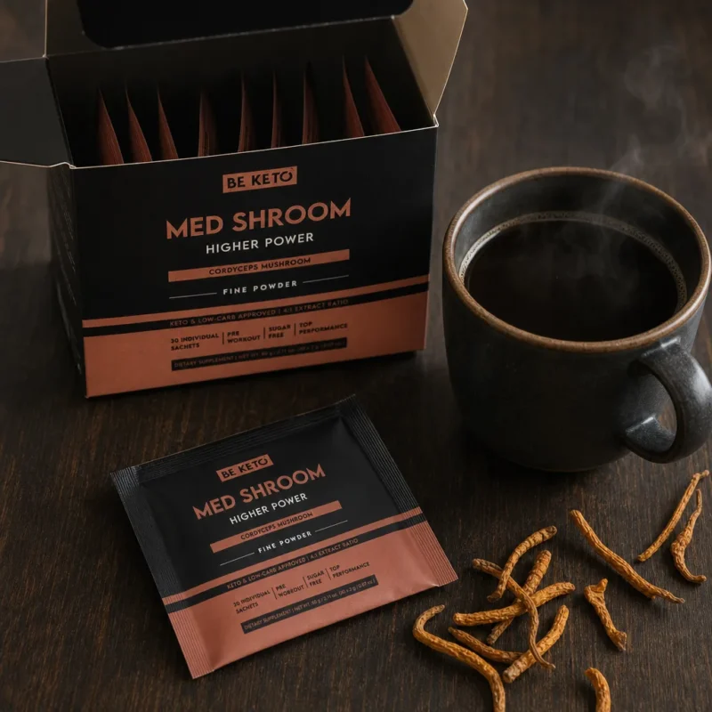 Med Shroom – Grzybki Cordyceps – 30 saszetek