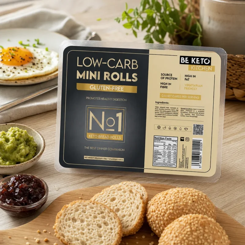 Keto Bułeczki Bezglutenowe 8x25g