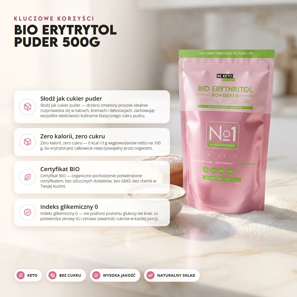 BIO Erytrytol Puder 500g