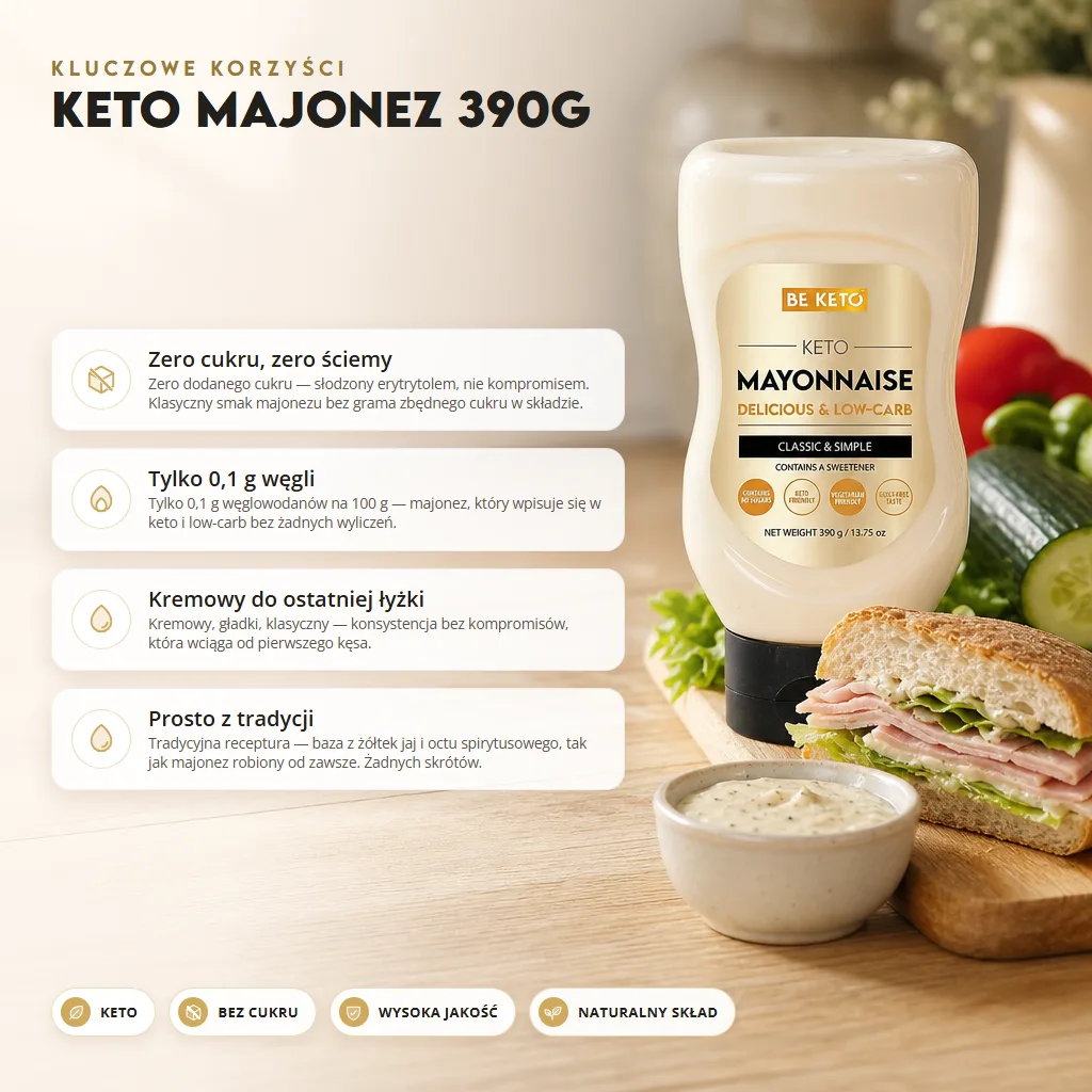 Keto Majonez 390g