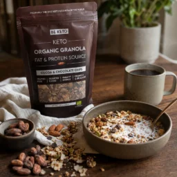 BIO Keto Granola – Kakao i Czekolada 250g