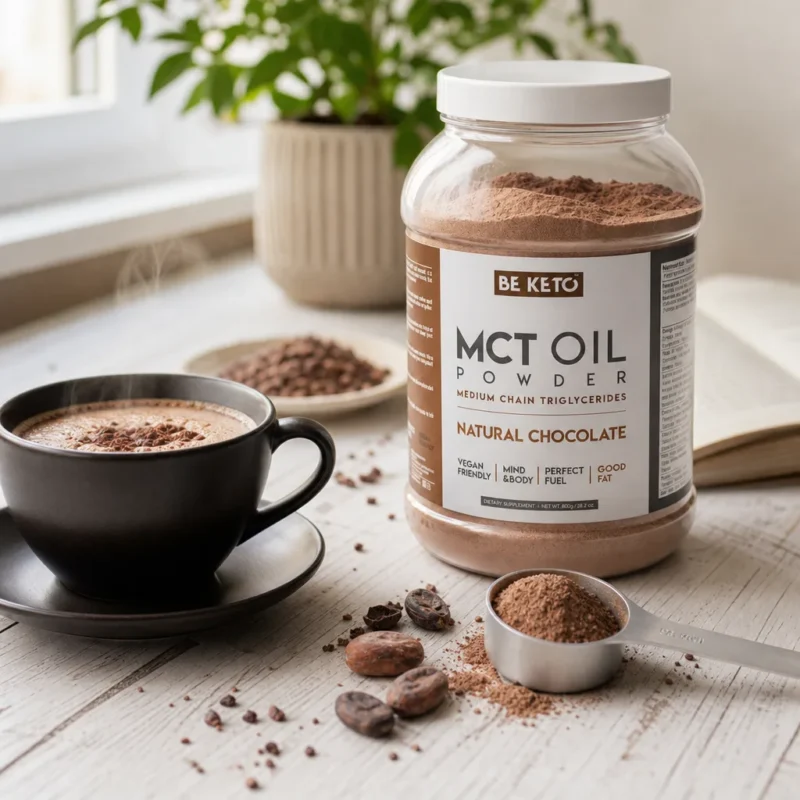 Olej MCT w Proszku – Naturalna Czekolada 800g