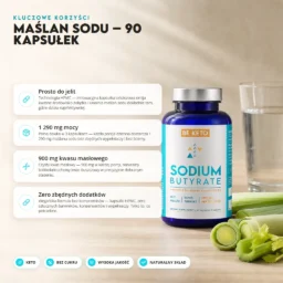 Maślan Sodu – 90 kapsułek – Benefit Maślan Sodu – 90 kapsułek