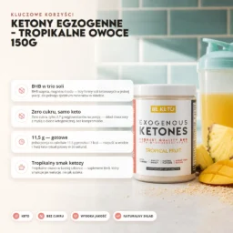 Ketony Egzogenne – Tropikalne Owoce 150g