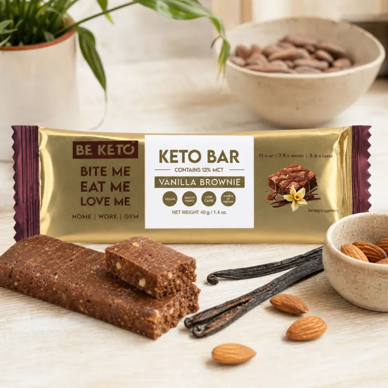 Keto Baton – Waniliowe Brownie 40g