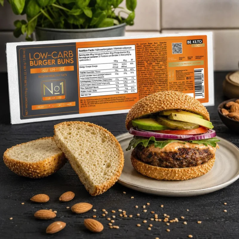 Keto Bułki do Burgerów 2x85g