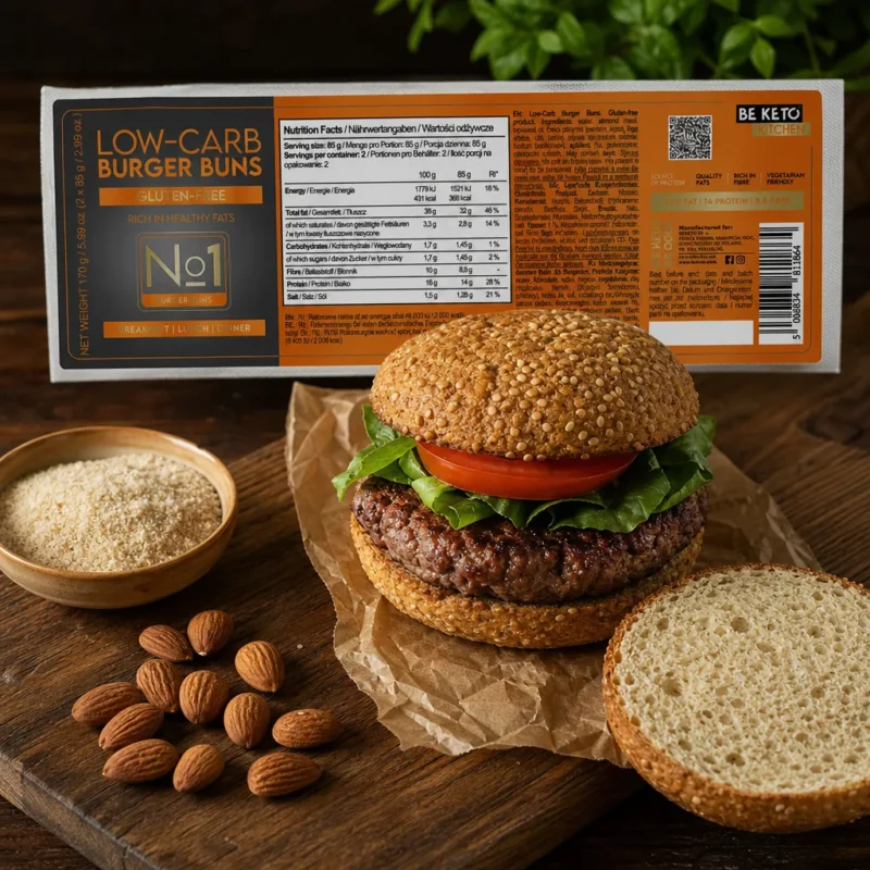 Keto Bułki do Burgerów 2x85g