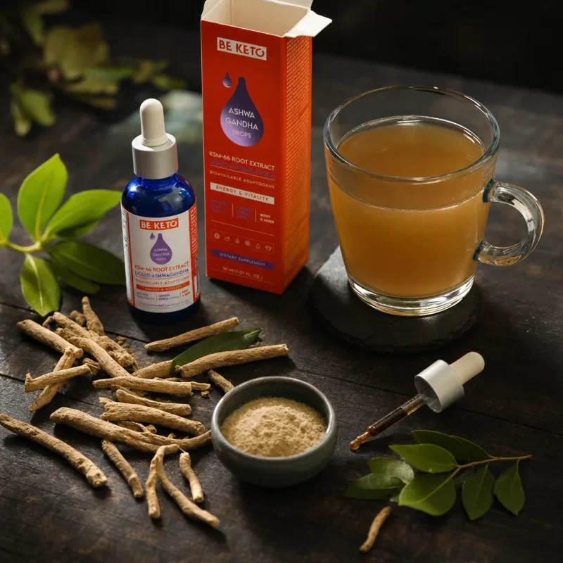 Ashwagandha KSM-66 w Kroplach – 30ml