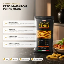 Keto Makaron Penne 250g