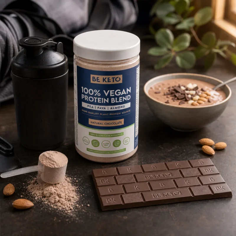 Wegańskie Białko – Naturalna Czekolada 500g